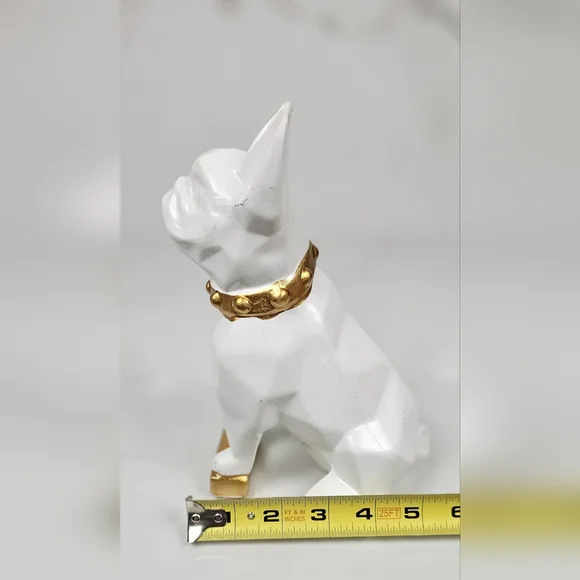 Gold and‎ White French bulldog Home Decor - Picture 6 of 8